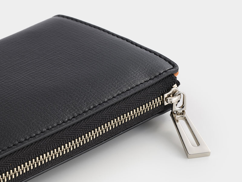 MILAGRO 伊・ボナウド社パルメラートゴート L字ファスナー長財布