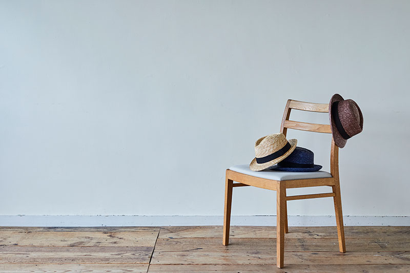 田中帽子店 Noah(ノア)麦わら 中折れハット・ネイビー LL ネイビー LL(62cm)