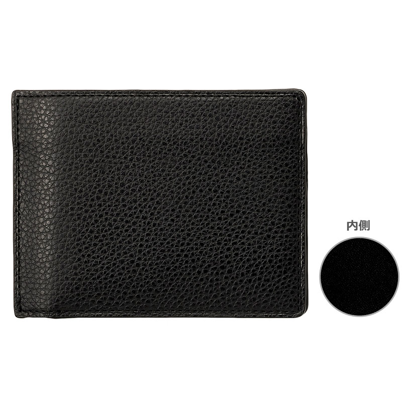 MILAGRO 姫路産シュリンクレザー スマートウォレット 小銭入つき