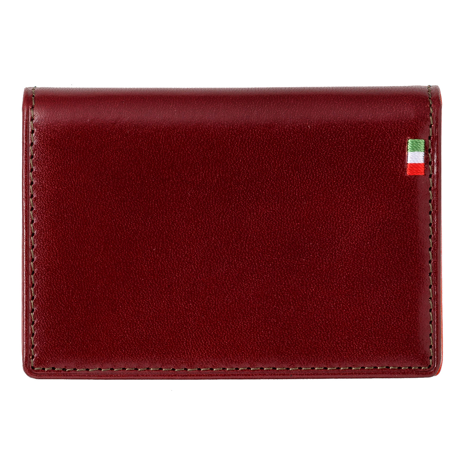 MILAGRO イタリアンレザー・パス＆カードケース・バーガンディ