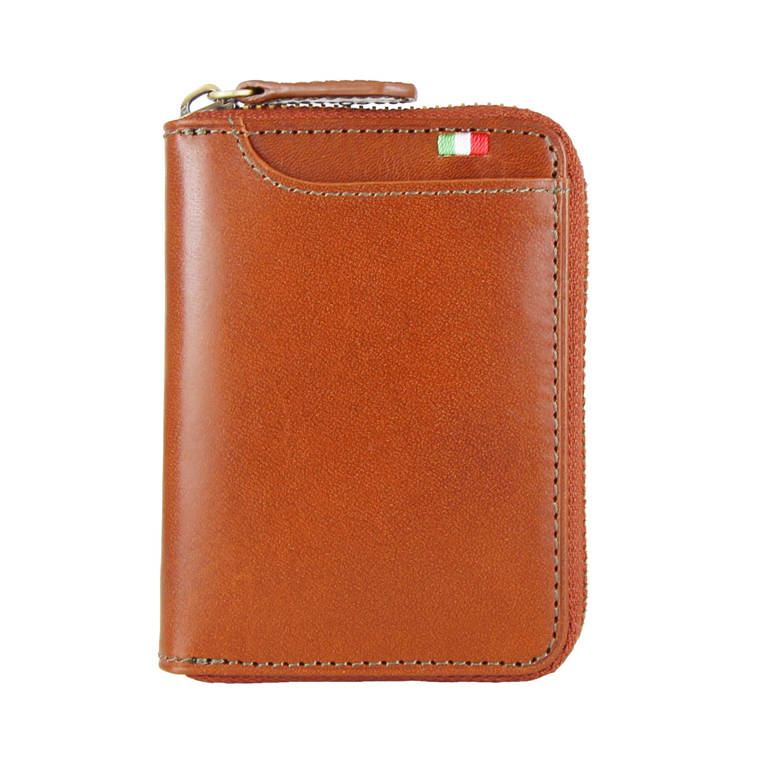 MILAGRO・イタリアンレザーBOXコインケース・ブラウン