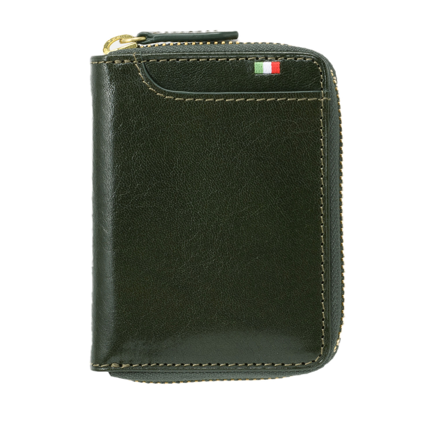 MILAGRO・イタリアンレザーBOXコインケース・グリーン