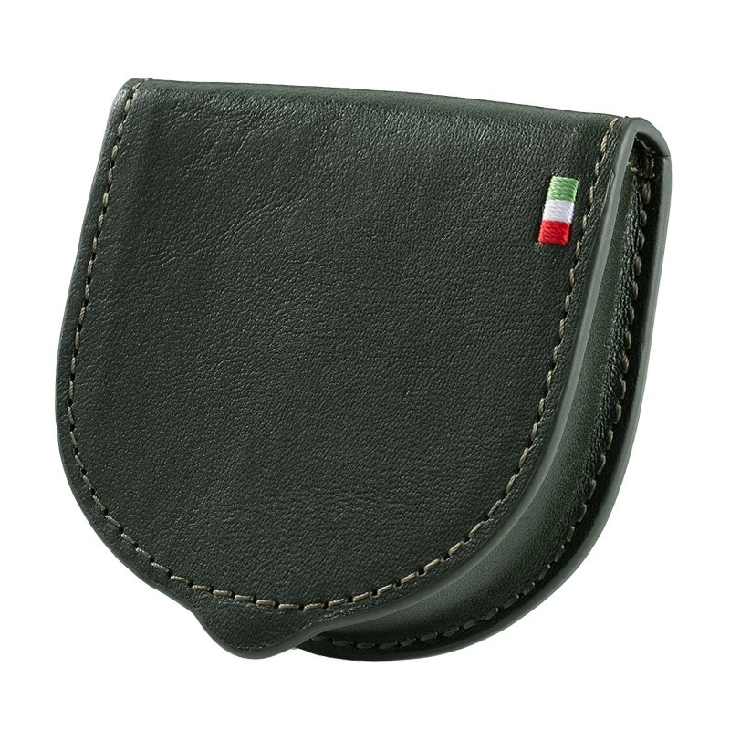 MILAGRO イタリアンレザー 馬蹄型コインケース・グリーン