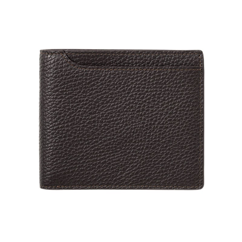 MILAGRO・イタリアンシュリンクレザー・札入れ・ダークブラウン