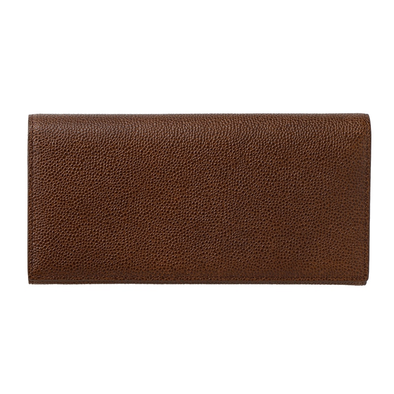 MILAGRO 英国C. F. Stead社製レザー・長財布・ダークブラウン