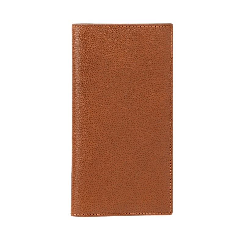 MILAGRO 英国C. F. Stead社製レザー・薄型長財布・ブラウン