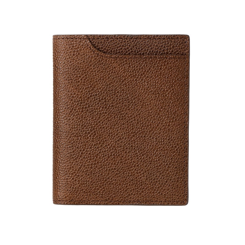 MILAGRO 英国C. F. Stead社製レザー・スリムウォレット・ダークブラウン