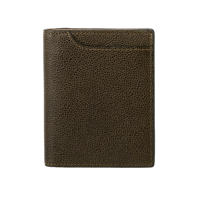 MILAGRO 英国C. F. Stead社製レザー・スリムウォレット・グリーン