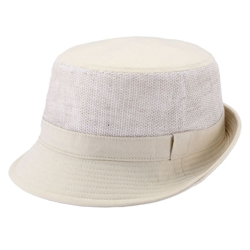 ORIHARA STYLE 尾州からみ織り・風が通るアルペンハット・ベージュ