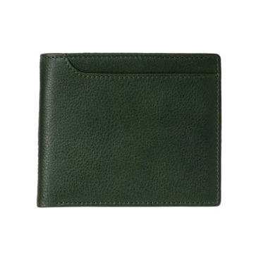 MILAGRO 牛革ソフトミリング・札入れ・グリーン