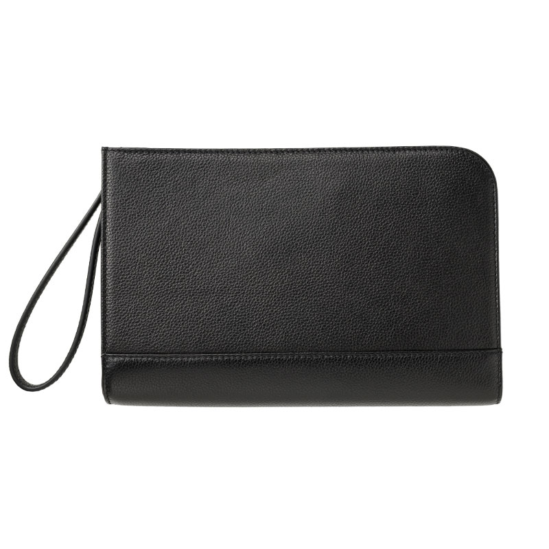 MILAGRO 紳士用シュリンクレザー・クラッチバッグ