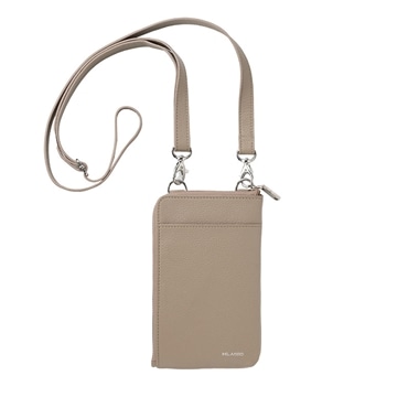 MILAGRO シュリンクレザー・携帯ウォレット・トープ