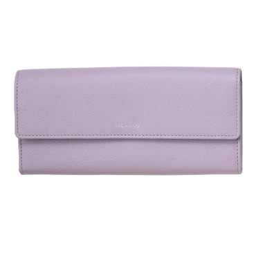 MILAGRO シュリンクレザー・ギャルソン長財布・ラベンダー