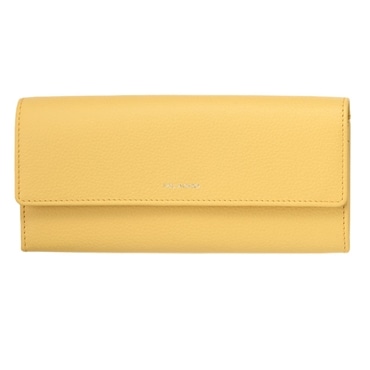 MILAGRO シュリンクレザー・ギャルソン長財布・イエロー