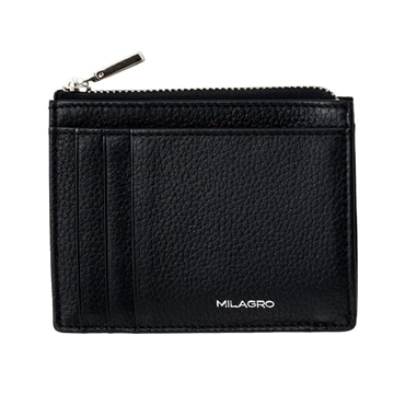 MILAGRO シュリンクレザー・フラグメントケース・ブラック
