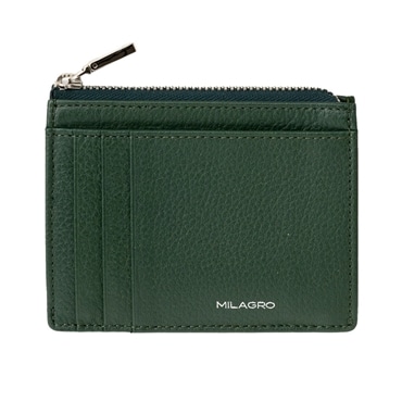 MILAGRO シュリンクレザー・フラグメントケース・グリーン