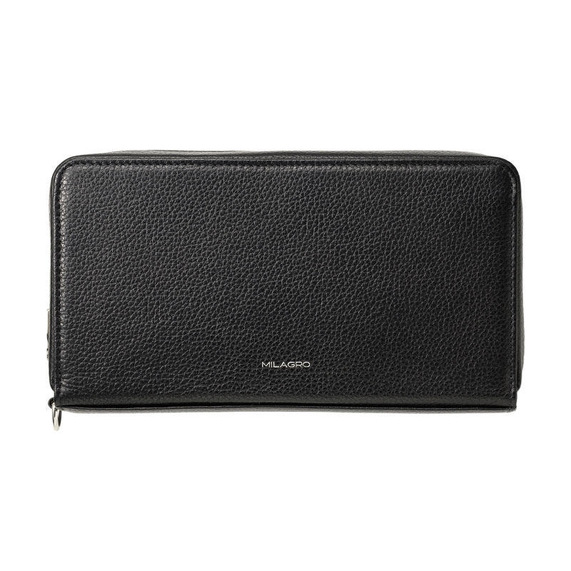 MILAGRO シュリンクレザー・２WAY蛇腹 ミニショルダーバッグ