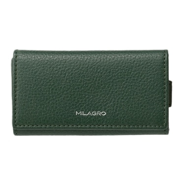 MILAGRO シュリンクレザー・4連キーケース・グリーン