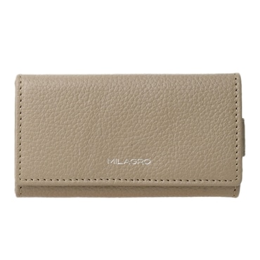 MILAGRO シュリンクレザー・4連キーケース・トープ