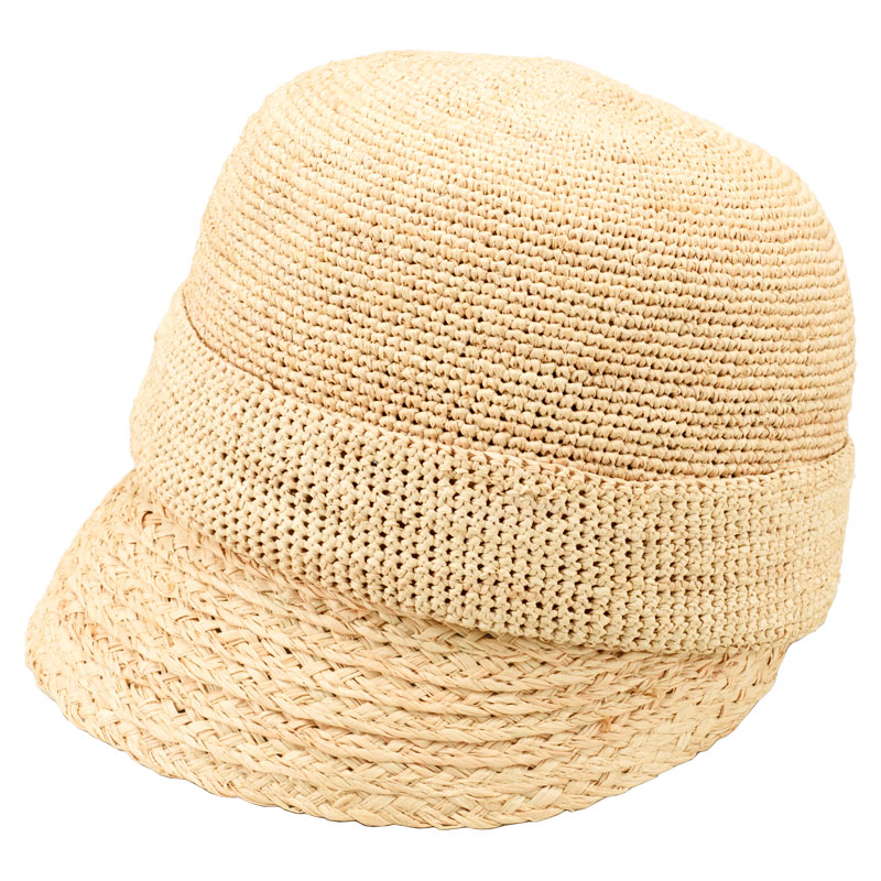 田中帽子店 Mimi（ミミ）ラフィア キャスケット