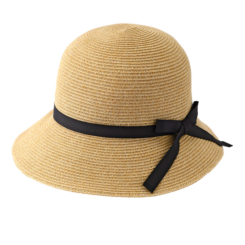 田中帽子店 Sari（サリー）麻調ペーパーブレード・ショートツバ クロッシェ