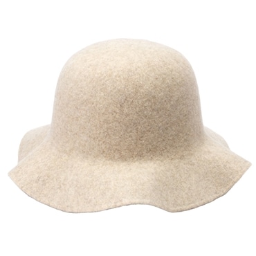 YOKOI BERET RONDE（ロンド） フレアハット ・ホワイト