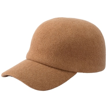 YOKOI BERET ウールキャップ・ライトブラウン