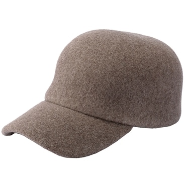 YOKOI BERET ウールキャップ・モカ