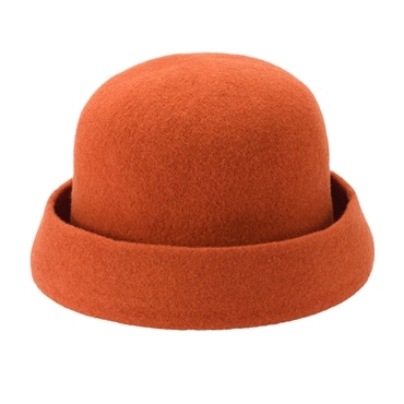 YOKOI BERET MARA（マーラ） エッジアップセーラーハット・テラコッタ