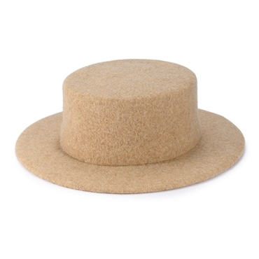 YOKOI BERET Margot（マルゴ） ウール バスクカンカン帽・キャメル