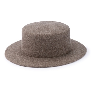 YOKOI BERET Margot（マルゴ） ウール バスクカンカン帽・モカ