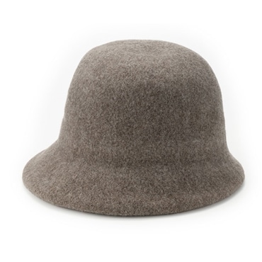 YOKOI BERET Berta2（ベルタ） ウールクロッシェ・モカ