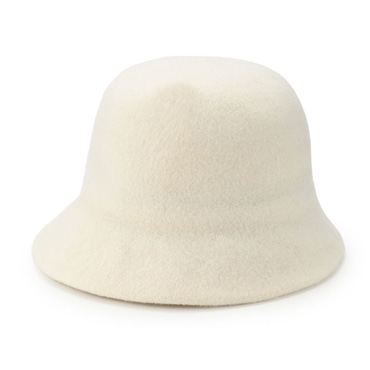 YOKOI BERET Berta2（ベルタ） ウールクロッシェ・ホワイト