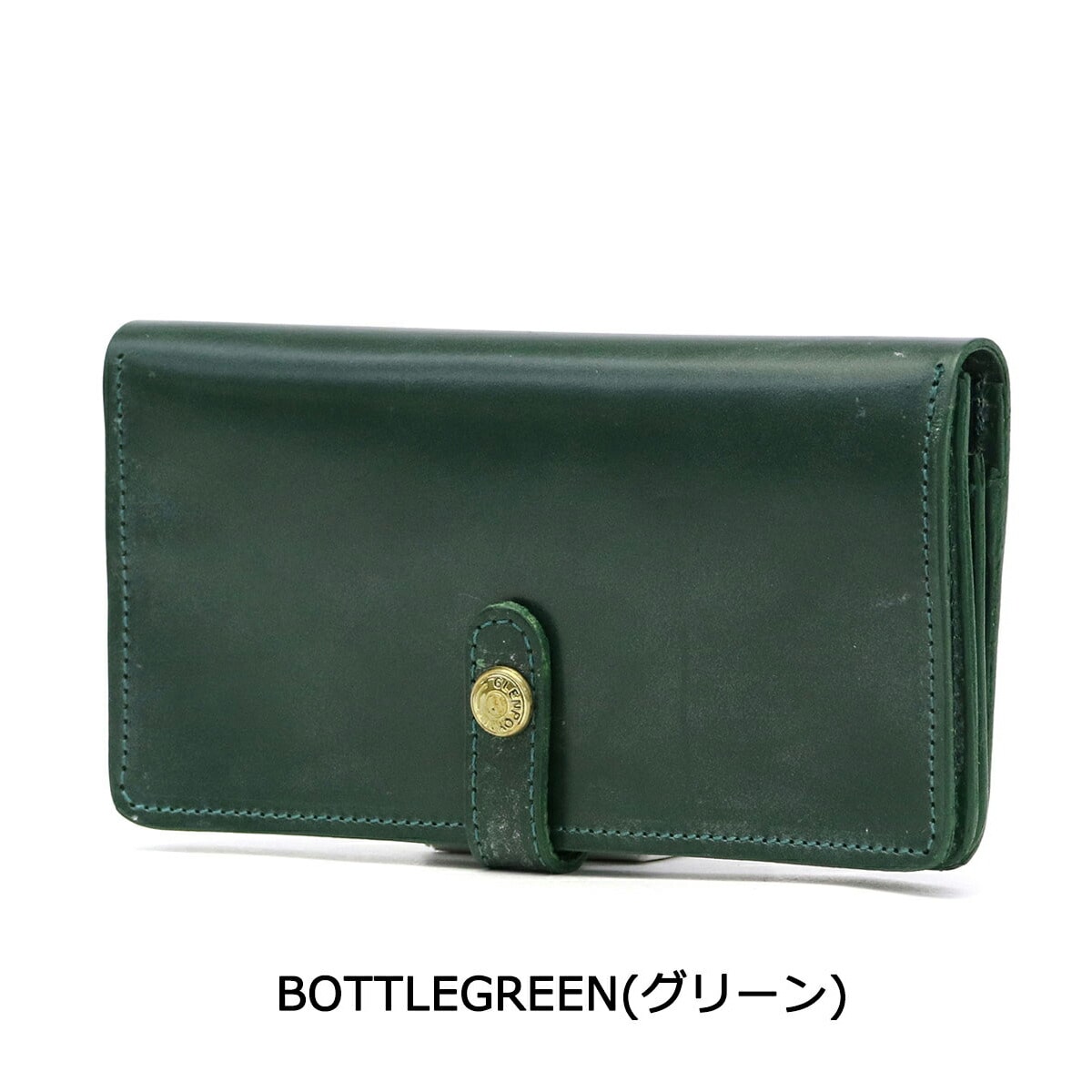 GLENROYAL グレンロイヤル 長財布 財布 ROUND LONG PURSE フラップ付長