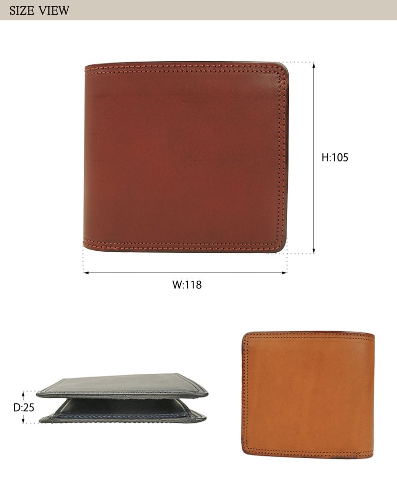 CORBO コルボ 二つ折り財布 8LC-9361