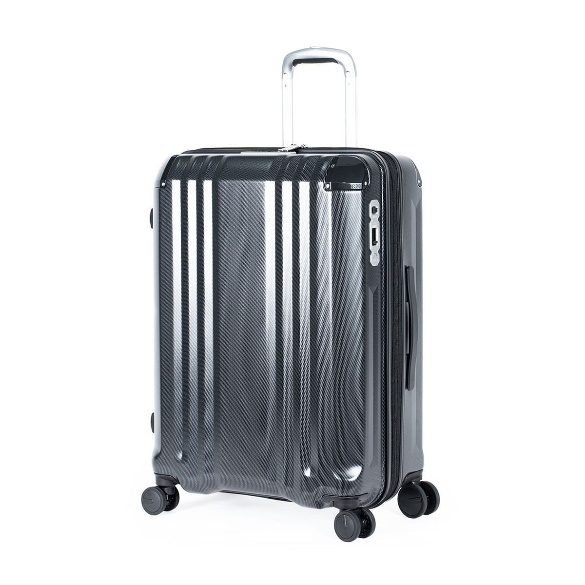 アジアラゲージ スーツケース Lサイズ Asia Luggage 拡張 拡張機能 大容量 大きめ 軽量 軽い かわいい キャリーケース 静音 TSロック 70L 82L 6泊 7泊 8泊 9泊 デカかるEdge 拡張タイプ 70+12L ALI-089-24W ウェーブブラック