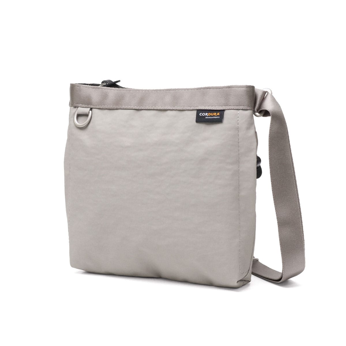 バギーポート ショルダーバッグ メンズ レディース BAGGY PORT 小さめ コンパクト 斜めがけ ブランド 大人 軽量 かっこいい おしゃれ シンプル 耐久 防水 縦型 日本製 GRINZA タテ型ミニショルダーバッグ YNM-682 GREIGE