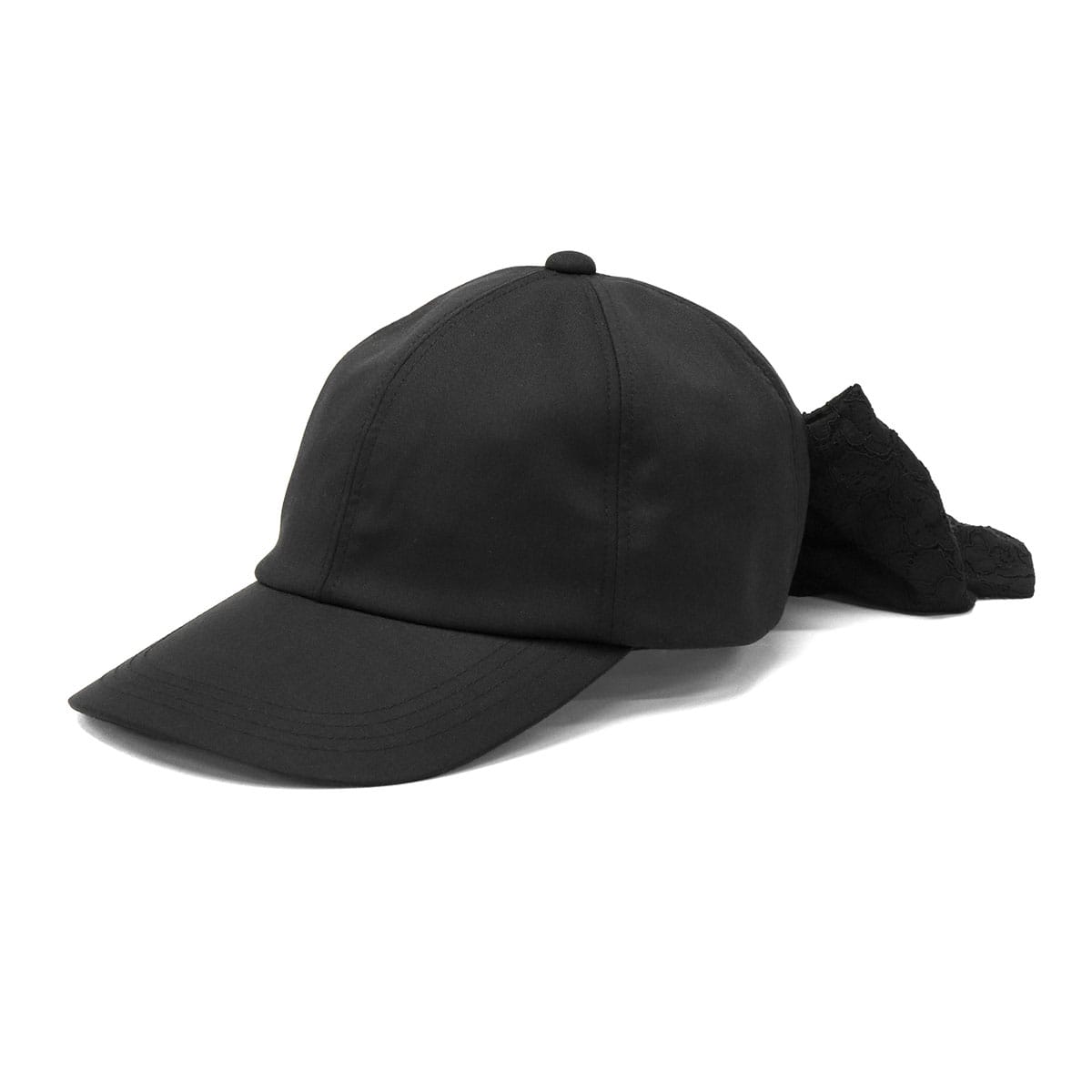 カシラ CA4LA キャップ 可愛い オシャレ リボン付き 6パネル UV
