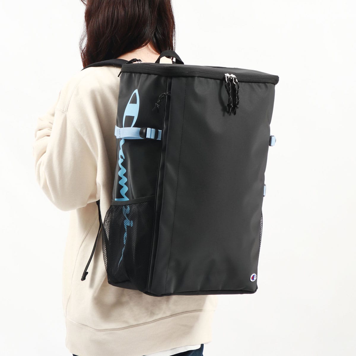 ブラック×スカイブルー