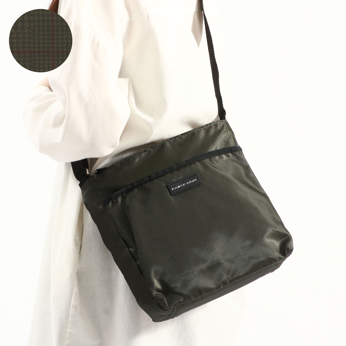 ブラック(グレンチェック柄)