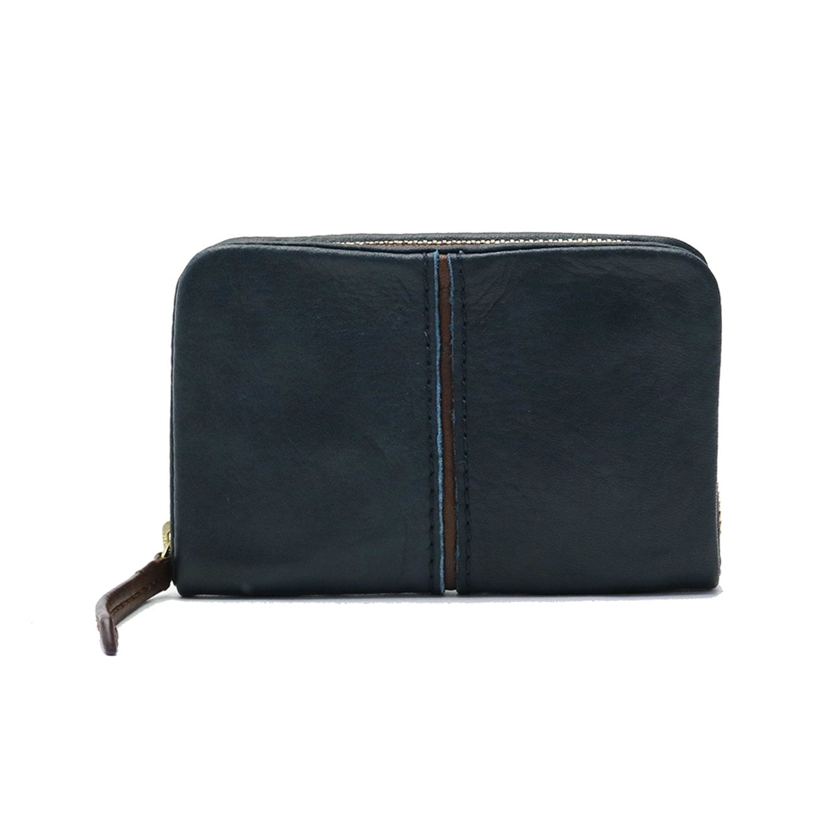 ネイビーxブラウン