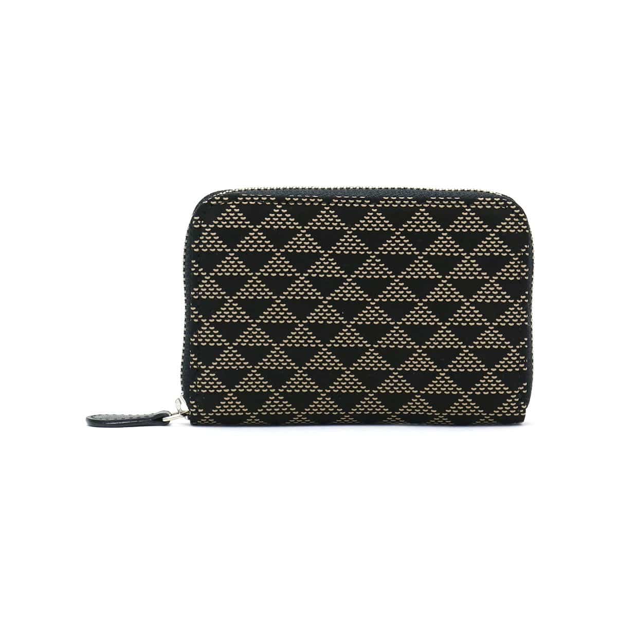 波うろこ(黒x白)