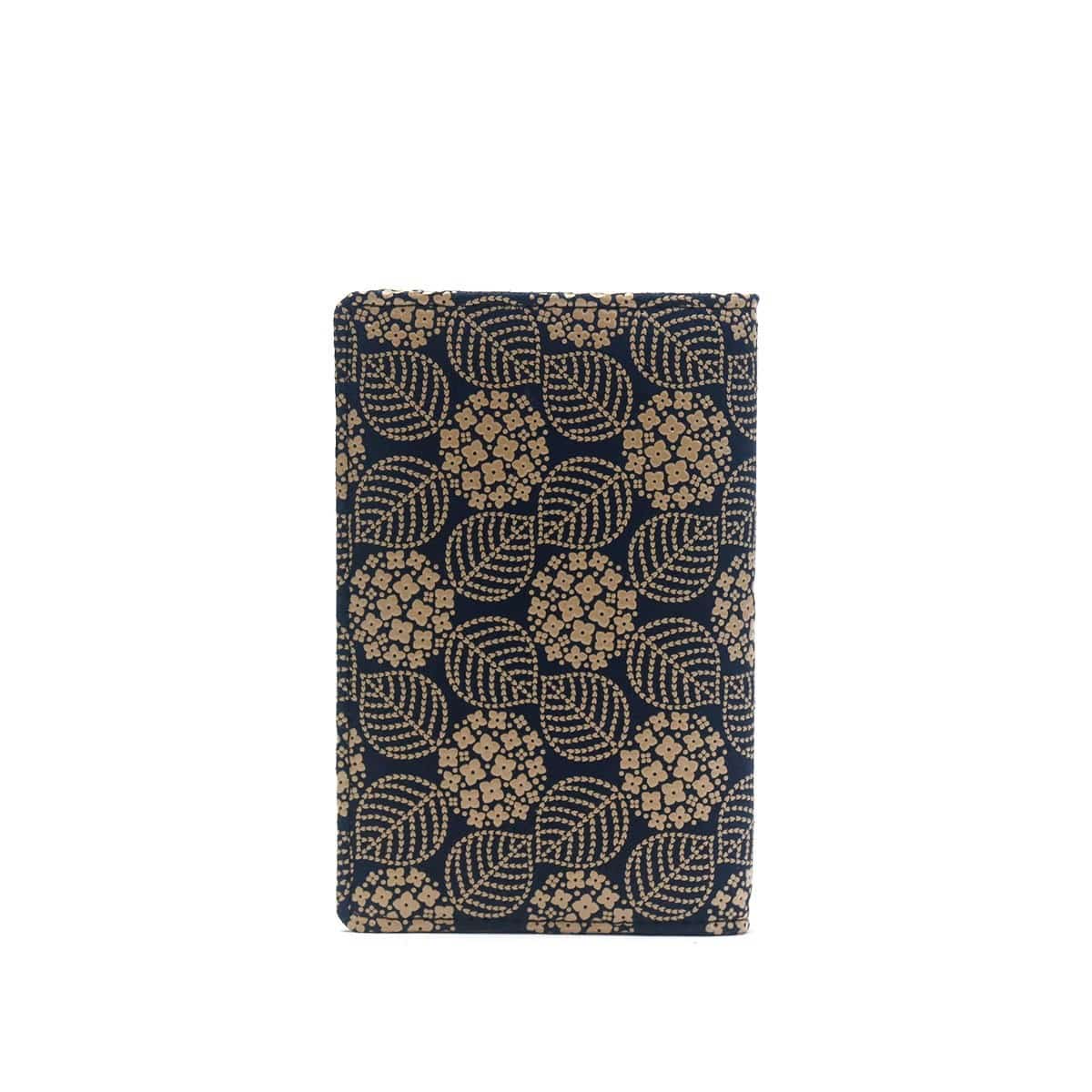 あじさい(紺x白)