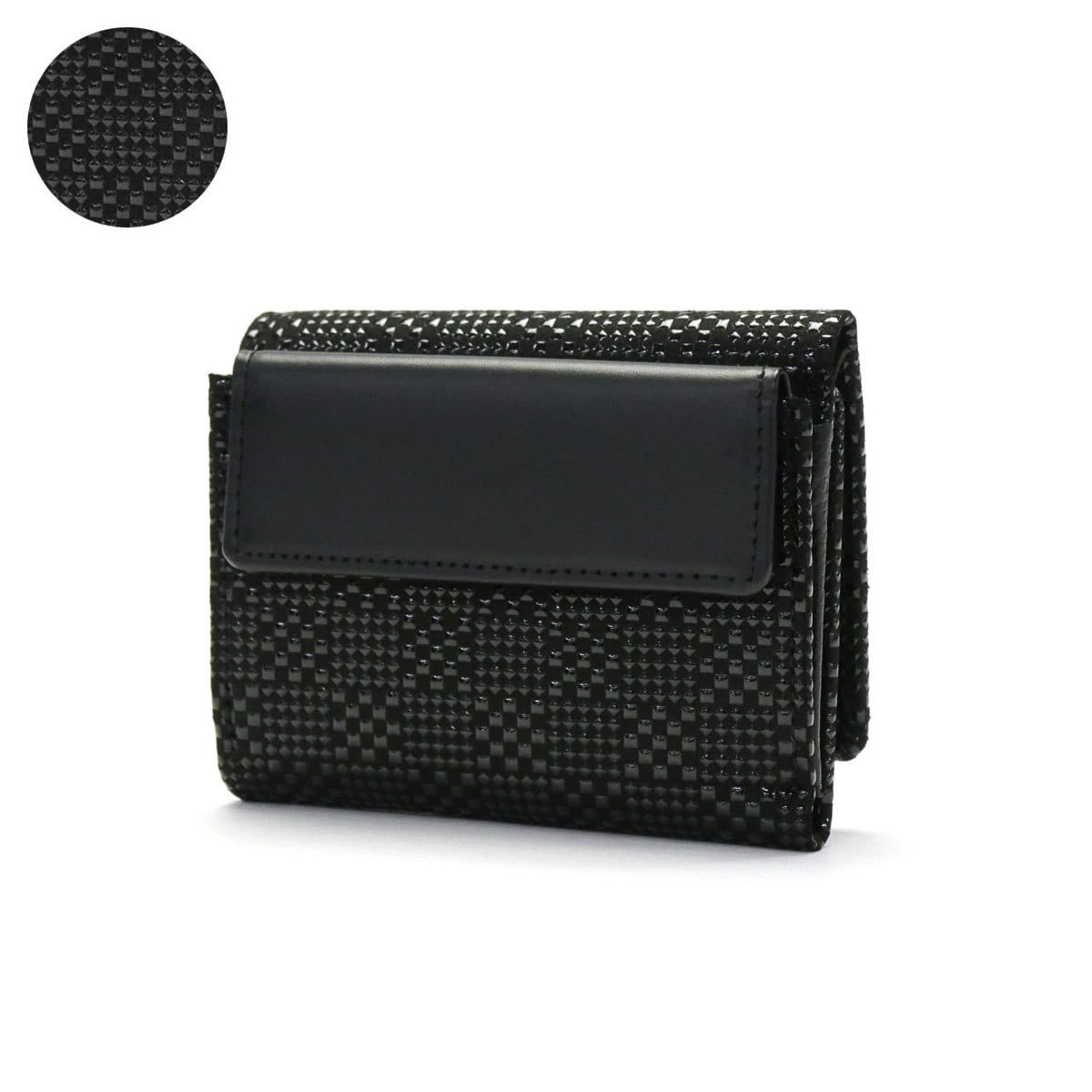 変わり市松小(黒x黒)