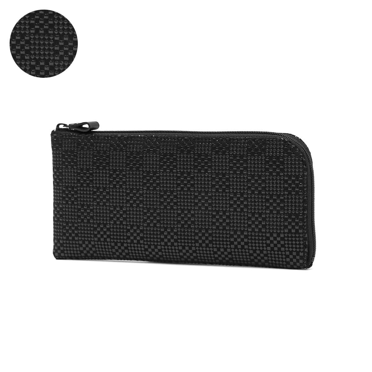 変わり市松小(黒x黒)