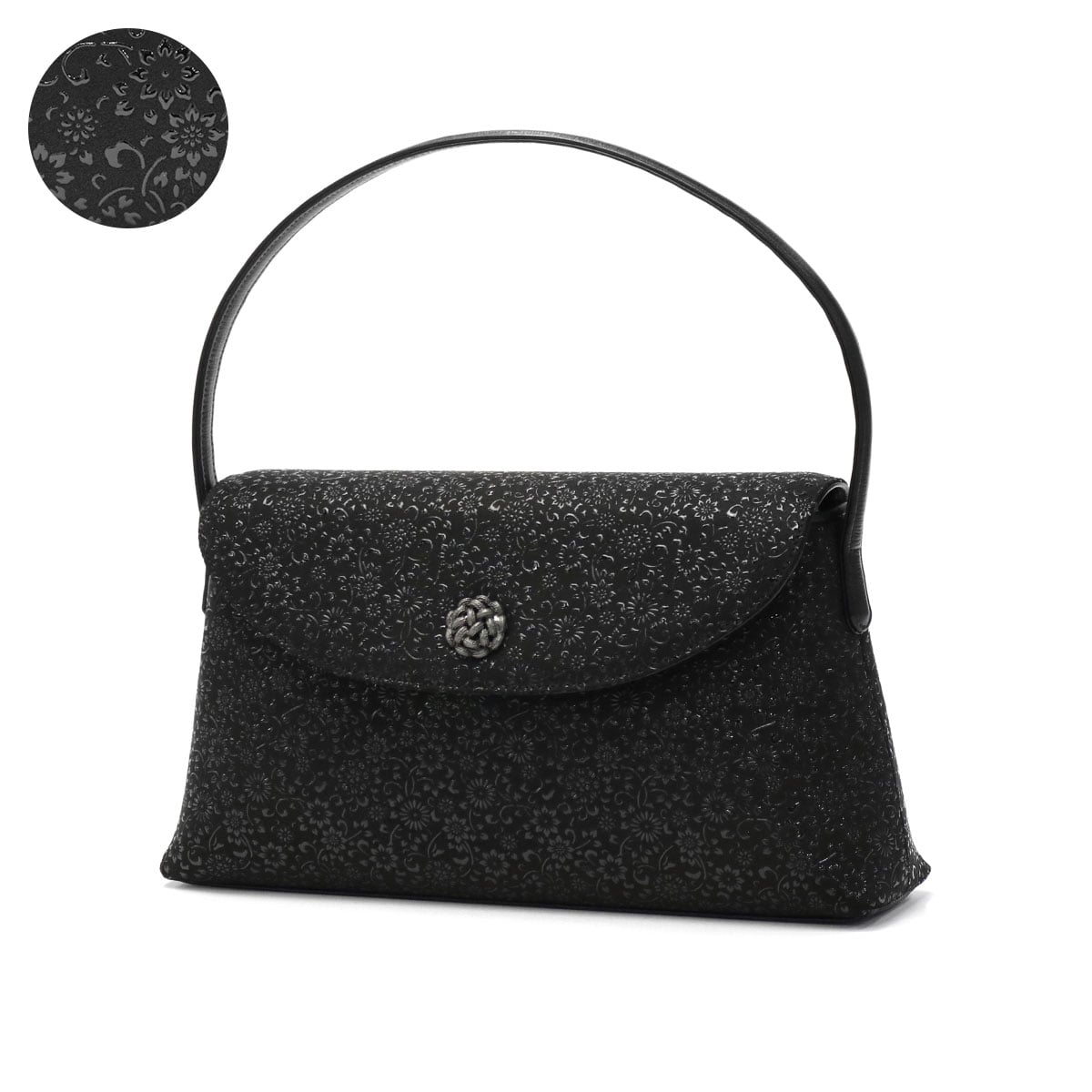 変わり菊唐草(黒×黒)