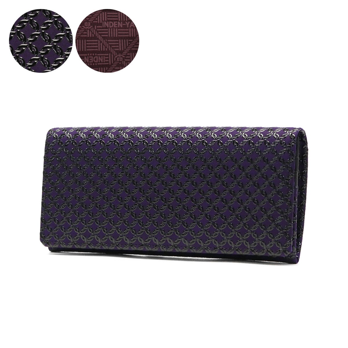 輪繋ぎ小(すみれx黒)