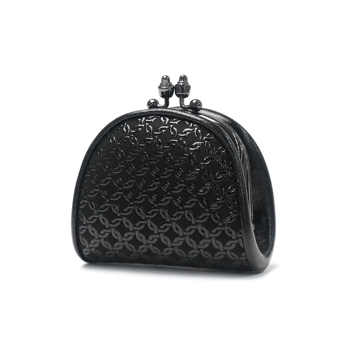 輪繋ぎ小(黒x黒)