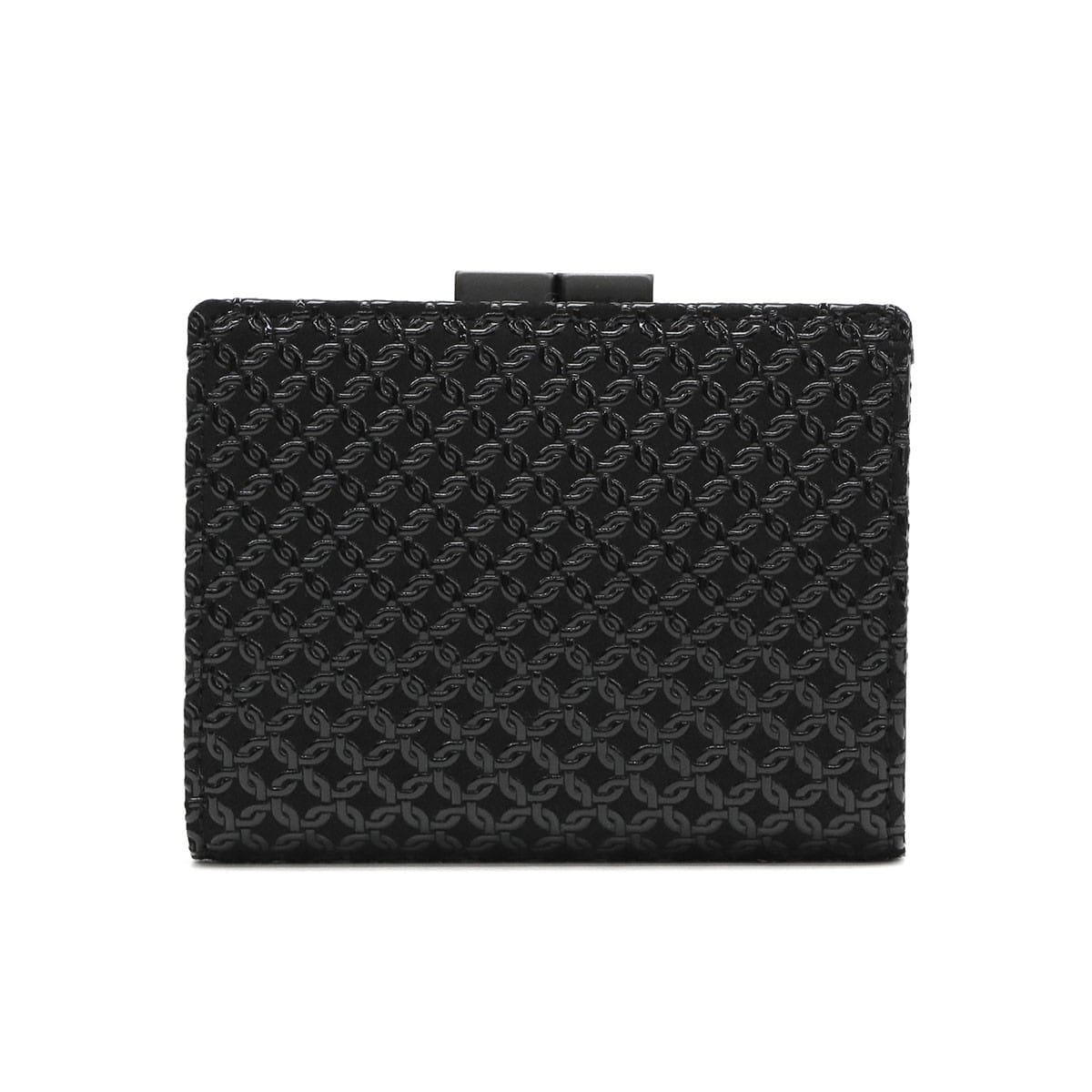 輪繋ぎ小(黒x黒)