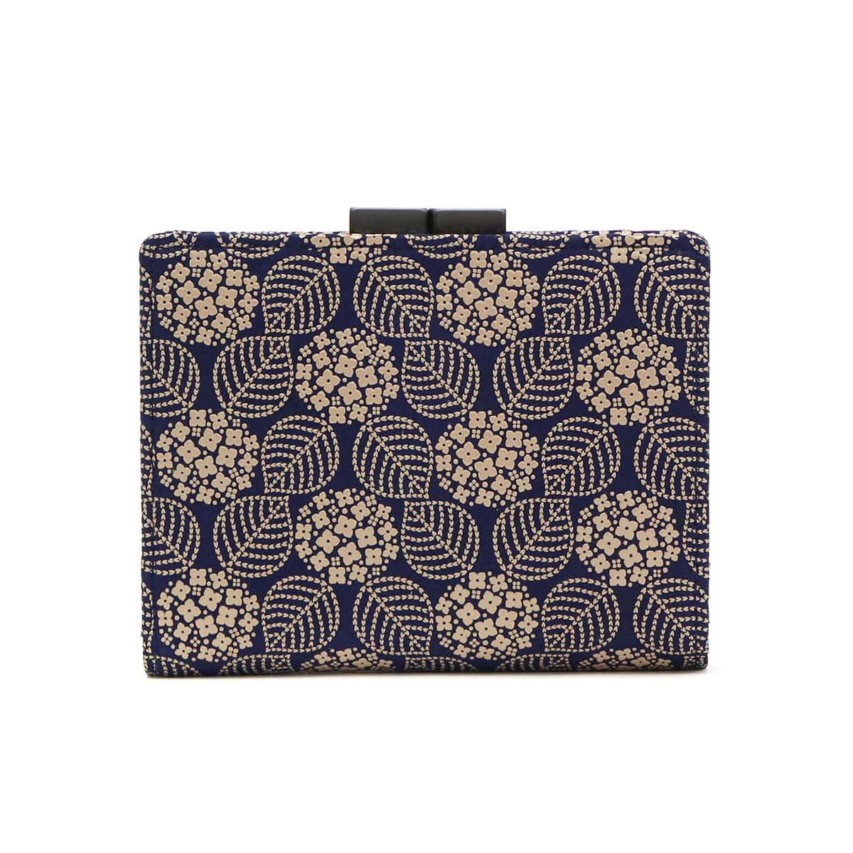 あじさい(紺x白)